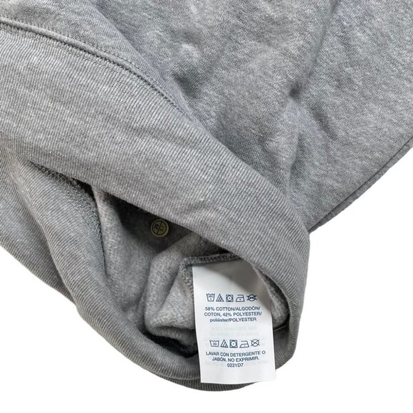 Polo Ralph Lauren Raglan Grey Crewneck Regular Fit Mens Sleepwear Sweatshirt - Picture 10 of 14